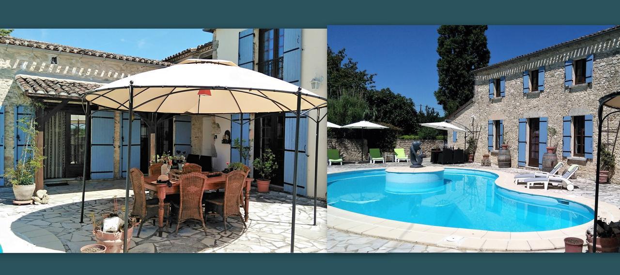 Luxury B&B Maison A Votre Sante, In Bordeaux Wine Region Savignac-de-Duras Экстерьер фото