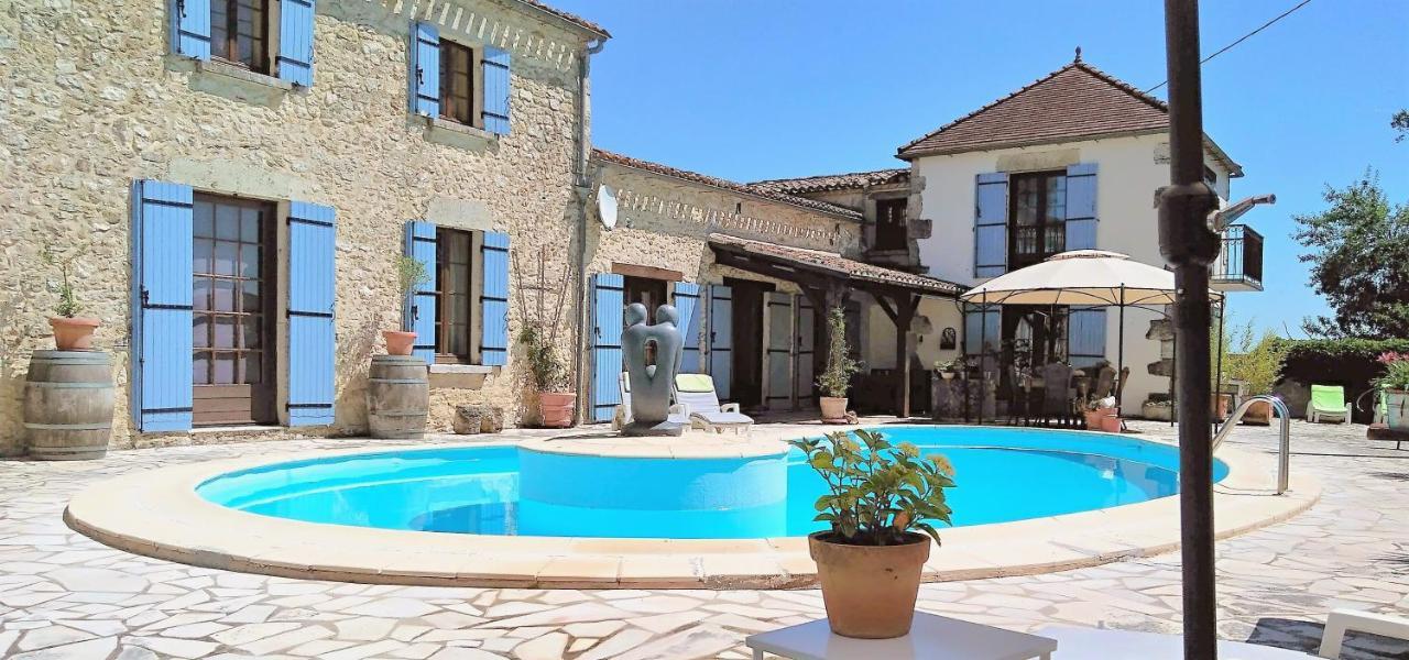 Luxury B&B Maison A Votre Sante, In Bordeaux Wine Region Savignac-de-Duras Экстерьер фото